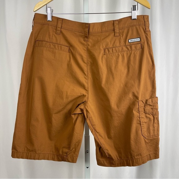 Dickies Temp iQ Men's 36 Flat Front Shorts Outdoor Hiking Camel Active Workwear - Picture 2 of 7